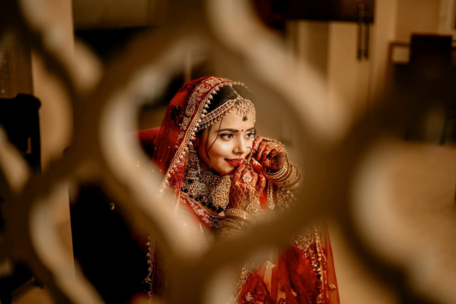 Bridal makeup by Shivani, professional makeup artist in Chandigarh