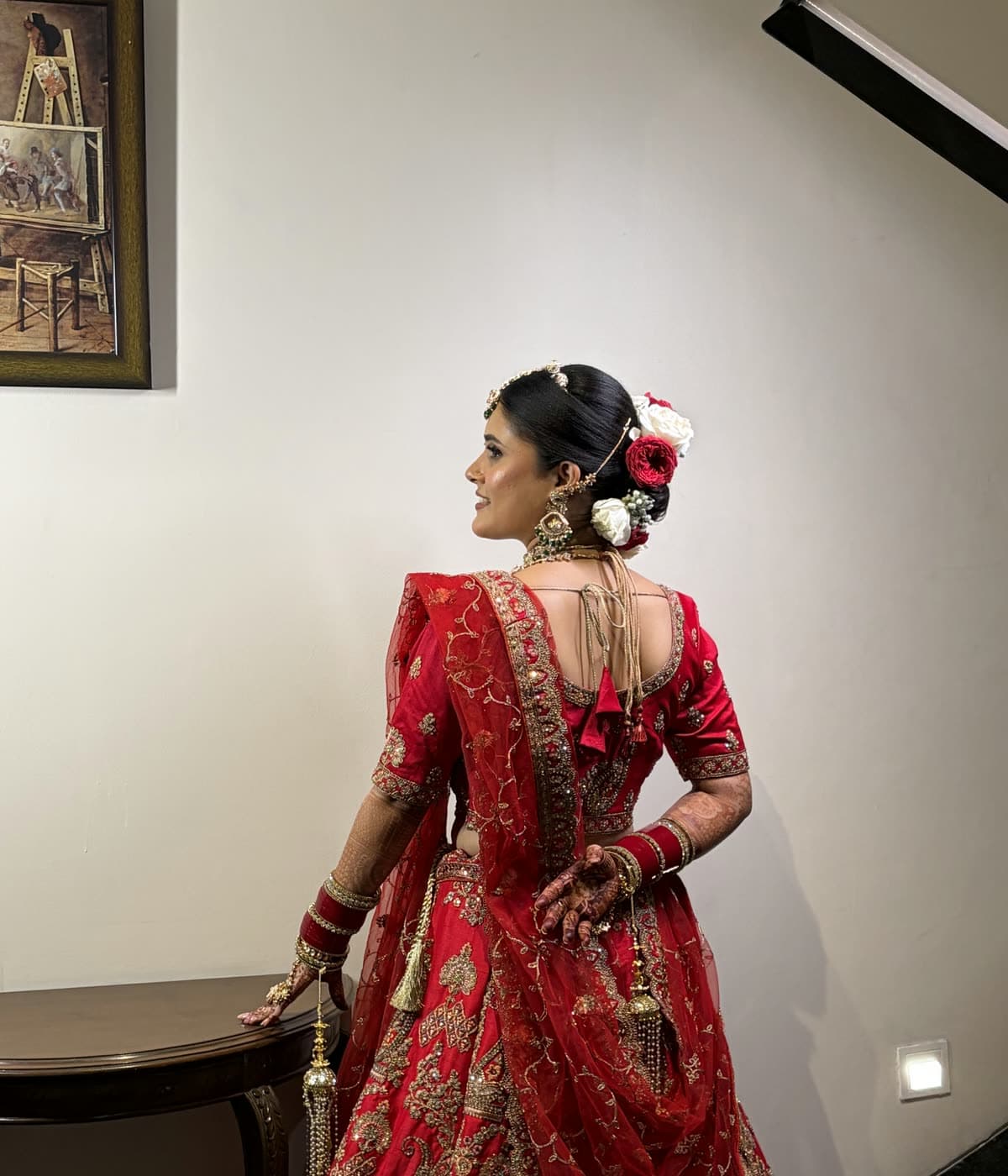 Bridal makeup client - Shilpa photo 3